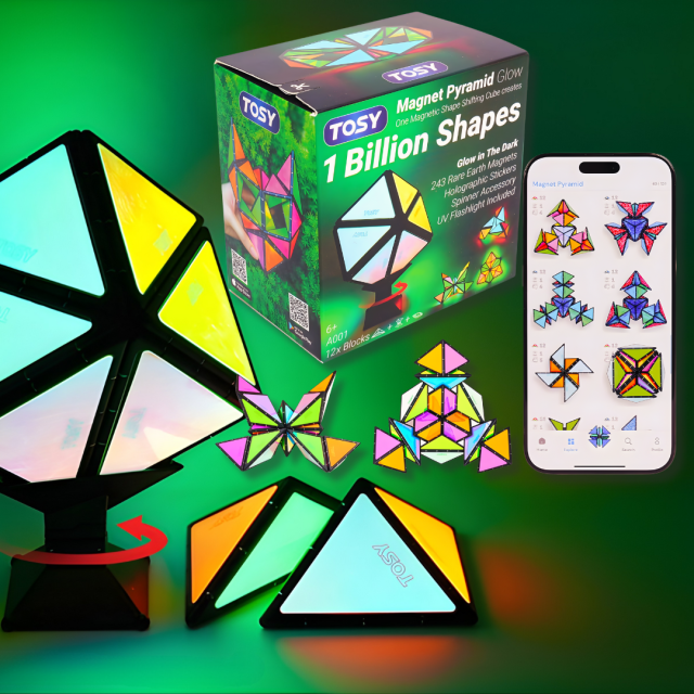 Gifts For Kids TOSY Magnet Pyramid