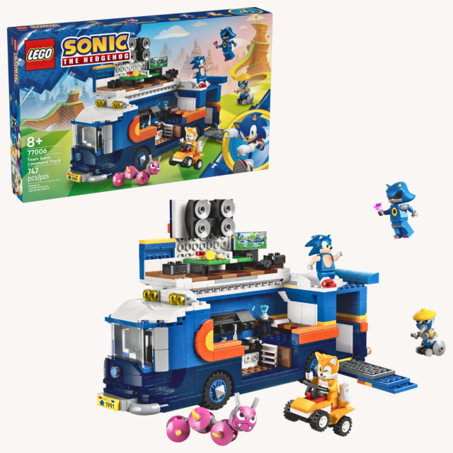 Gifts For Kids Team Sonic Command Truck
