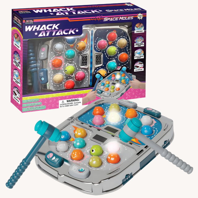 Gifts For Kids Whack Attack Space Mole Game