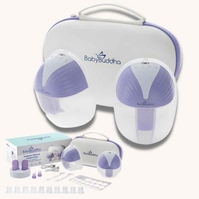 Pumping in public babybuddha wearable breast pump
