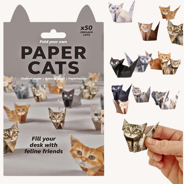 Best Amazon Stocking Stuffers Fold Your Own Paper Cats