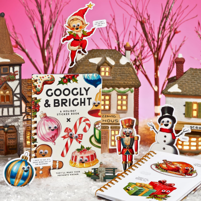 Best Amazon Stocking Stuffers Googly and Bright Sticker Book