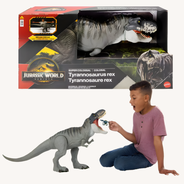 Black Friday Deals Cyber Monday Deals Jurassic World Rebirth Super Colossal Tyrannosaurus Rex