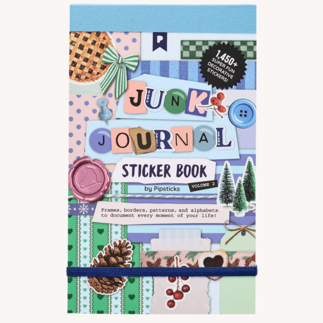 Best Gifts for Kids Pipisticks Junk Journaling Sticker Book