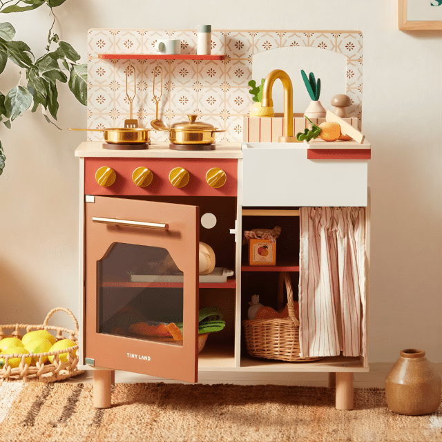 Cyber Monday Deals Tiny Land Mediterranean Play Kitchen