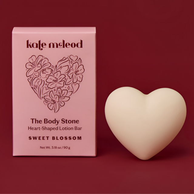 Valentine’s Day Gifts for Adults Kate McLeod Lotion Body Stone