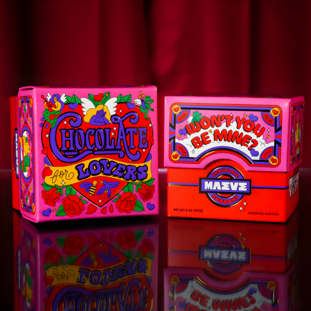 Valentine’s Day Gifts for Adults Maeve Chocolate Valentine's Day Bonbons