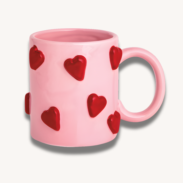 Valentine’s Day Gifts for Adults Mudpie Heart Mug