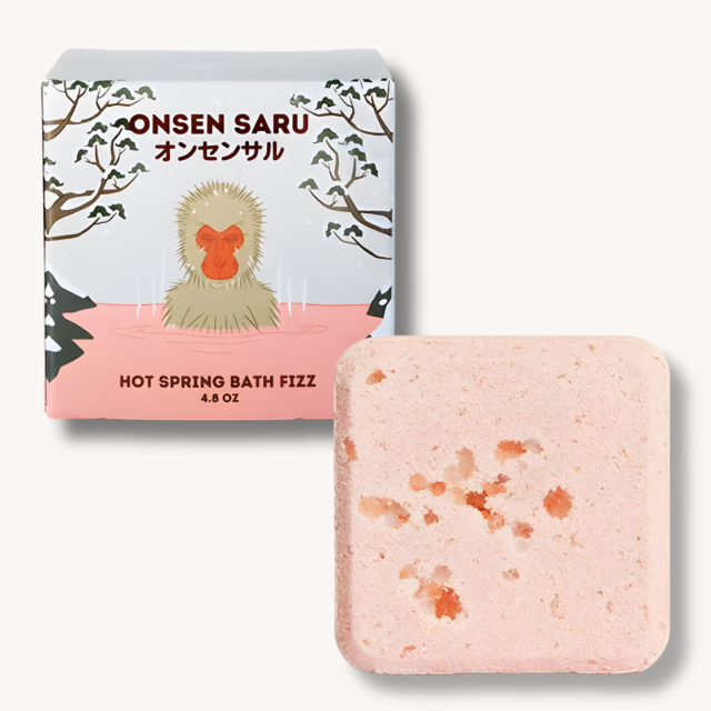 Valentine’s Day Gifts for Adults Onsen Saru Hot Springs Bath Fizz