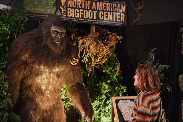 The North American Bigfoot Center in Oregon's Mt Hood Territory, near the wooden shoe tulip festival