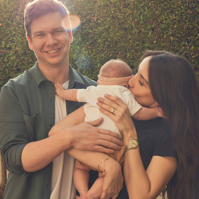 Fortesa Latifi , who wrote Like, Follow, Subscribe about family influencers, with her family