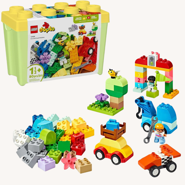 Prime Big Deal Days 2026 LEGO DUPLO Classic Cars and Trucks Brick Box