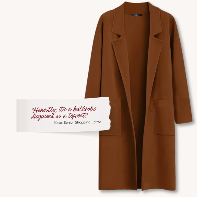 Fall wardrobe staples Amazon women's sweater coat