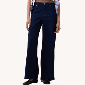 Fall wardrobe staples GAP wide leg jeans