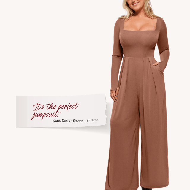 Fall wardrobe staples Shapellx jumpsuit
